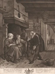 Dutch Interior Kitchen Scene