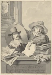 Portrait of Jacob van der Ulft, Held by a Boy
