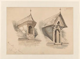 Two Dormer Windows in Nuremberg