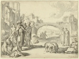 Laban Searching for His Stolen Household Gods