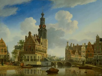The Munt Tower Viewed from Singel