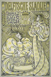 Poster for Delft Salad Oil, pub.1894