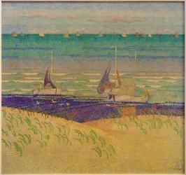 Dune Landscape with Sailboats