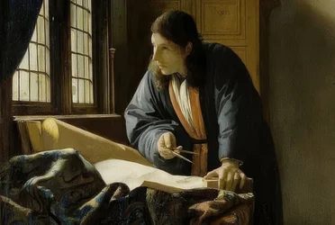 The Geographer (detail)