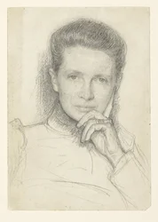 Study for the Portrait of Mrs. K.C. Boxman-Winkler