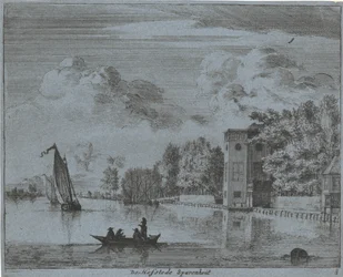 View of the Sparenhout Estate in Haarlem (Landscapes of the Haarlem Area)