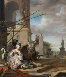 An Italian Courtyard