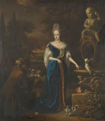 Portrait of Maria Cornelisz, Wife of Silvester van Tongeren