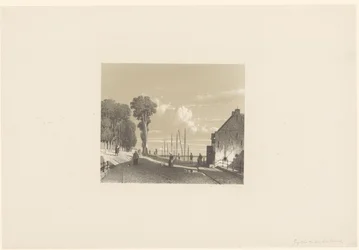 View of the Ferry Road in Culemborg