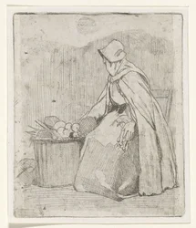 Sitting Market Woman