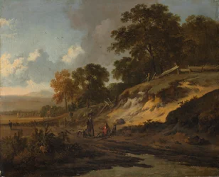 Landscape with Hunters