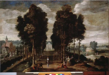 The park of the castle