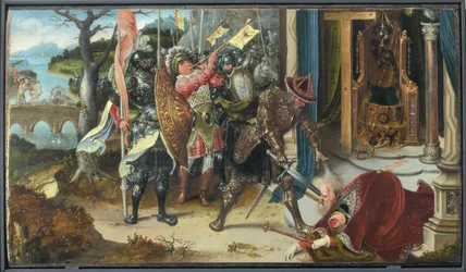 The Emperor Heraclius Decapitating the King of Persians Chosroes