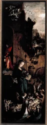 Triptych of Adoration of the Magi: The Nativity (Detail)