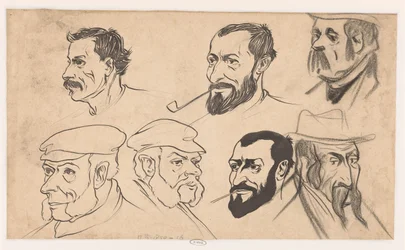 Study Sheet with Heads