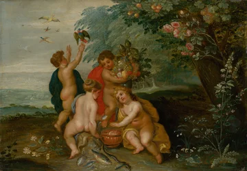 Allegory of the Four Elements: Water, Air, Earth and Fire, c. 1610