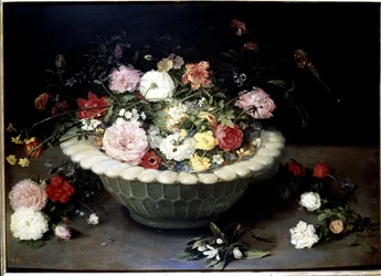 Flowers in a vase