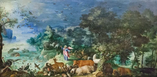 Landscape with Creation of the Animals