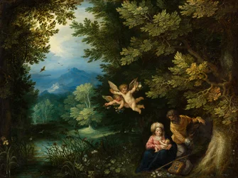Rest on the Flight into Egypt, c. 1595