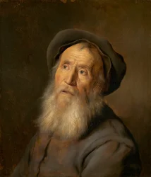 Bearded Man with a Beret, c.1630