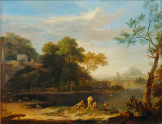 Landscape with Bathers