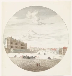 View of the City Palace of Berlin from the Square Side