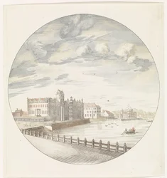 View of the City Palace of Berlin on the Riverside