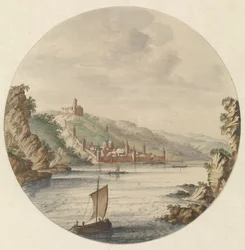 View of the City of Bacharach