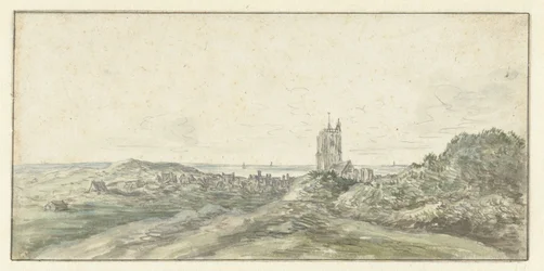 View of Egmond aan Zee