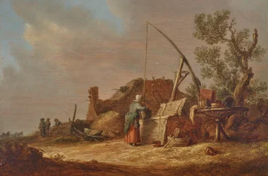 A Landscape with a Woman at a Well