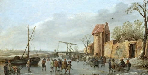A Scene on the Ice