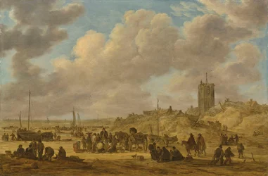 Fish Selling at the Beach near Egmond
