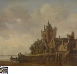 River Landscape with a Castle
