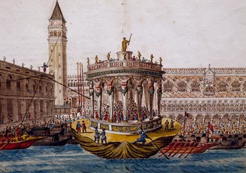 World theatre, tournament in Venice by Brotherhood of Knights of Garter
