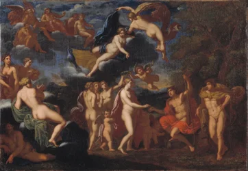 Paris Giving Venus the Apple