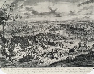 The Battle of Malplaquet on September 11, 1709