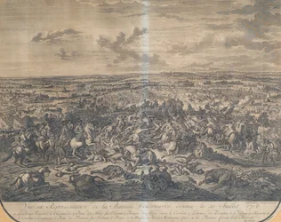 The Battle of Oudenaarde on July 11, 1708