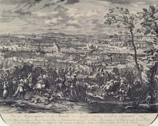 The Battle of Zenta on September 11, 1697