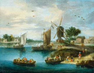 Landscape with a Mill