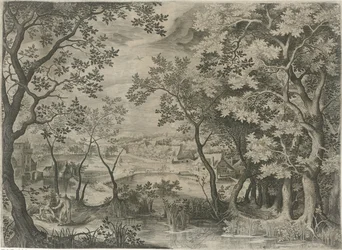 Landscape with Judah and Tamar