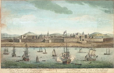 Fort Saint George on the Coromandel Coast