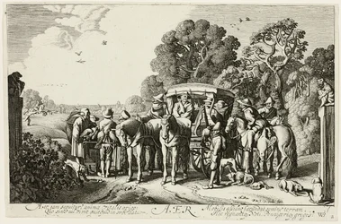 Air, plate two from The Four Elements
