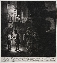 The Good Samaritan Paying the Innkeeper