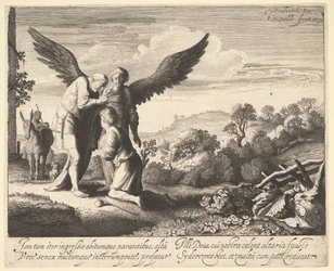 Tobias Blessed by Blind Tobit, 1620-41