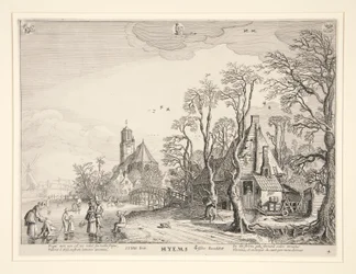 Winter, from a Series of the Four Seasons