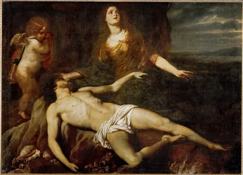 Hero bewails the death of Leander