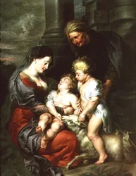Madonna and Child with St. Elizabeth and the Infant St. John the Baptist