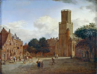 The Church Sainte-Aldegonde at Emmerich