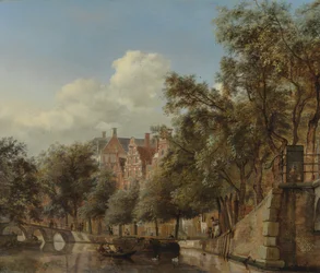 The Herengracht, Amsterdam, Viewed from the Leliegracht