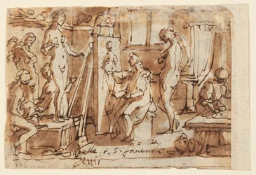 Recto: Zeuxis Painting Helen; Verso: Ecce Homo